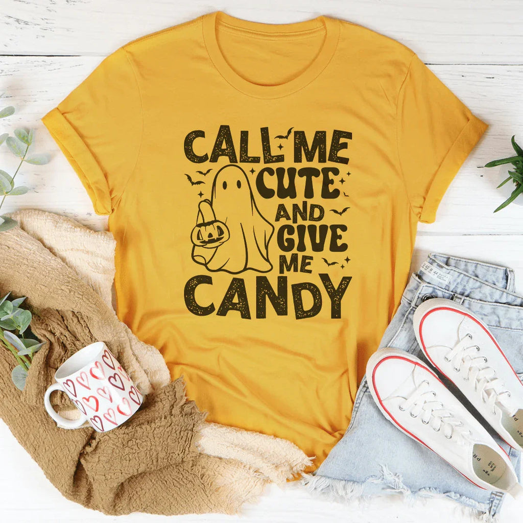 Call Me Cute and Give Me Candy Tee product image 3