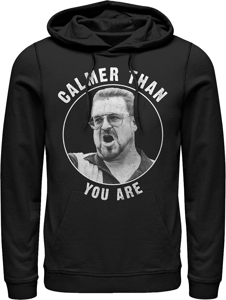 Calmer Than You Are Big Lebowski Premium Pullover Hoodie product image 1