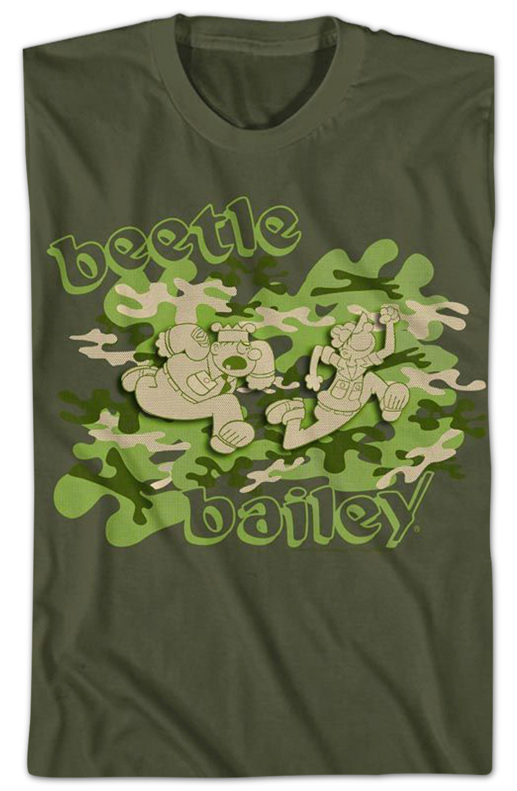 Camouflage Beetle Bailey T-Shirt product image 2