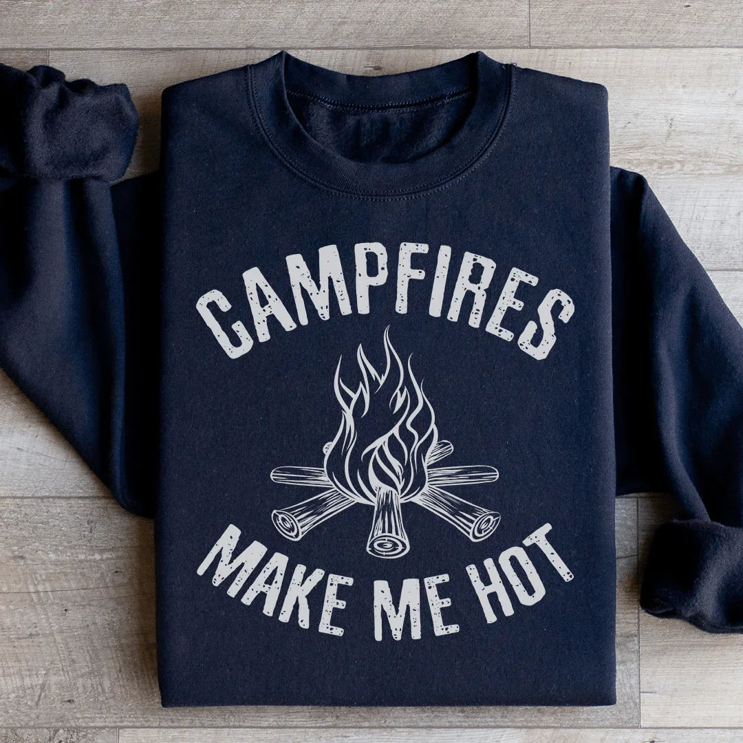Campfires Make Me Hot Sweatshirt product image 3