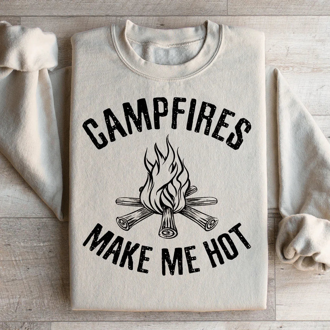 Campfires Make Me Hot Sweatshirt product image 2