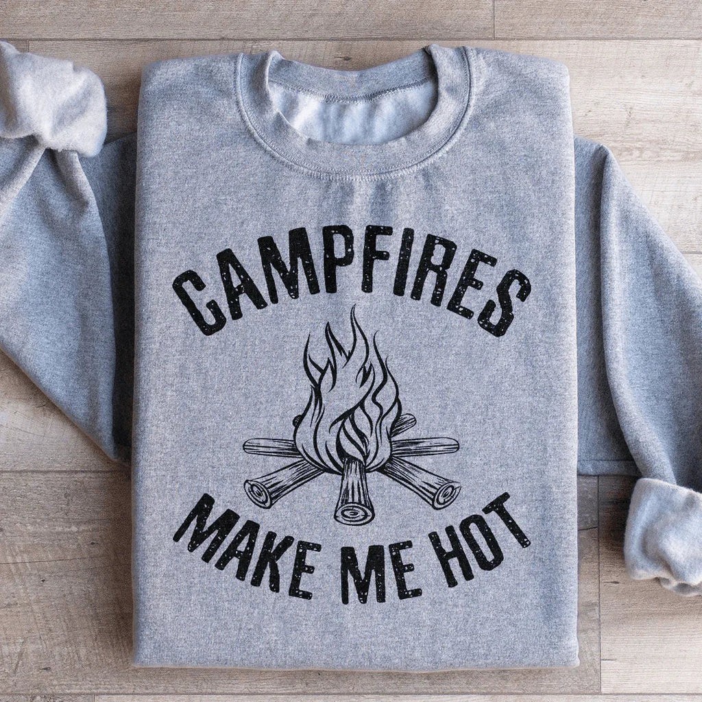 Campfires Make Me Hot Sweatshirt product image 1