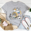 Cats Happy Pills Tee product image 1