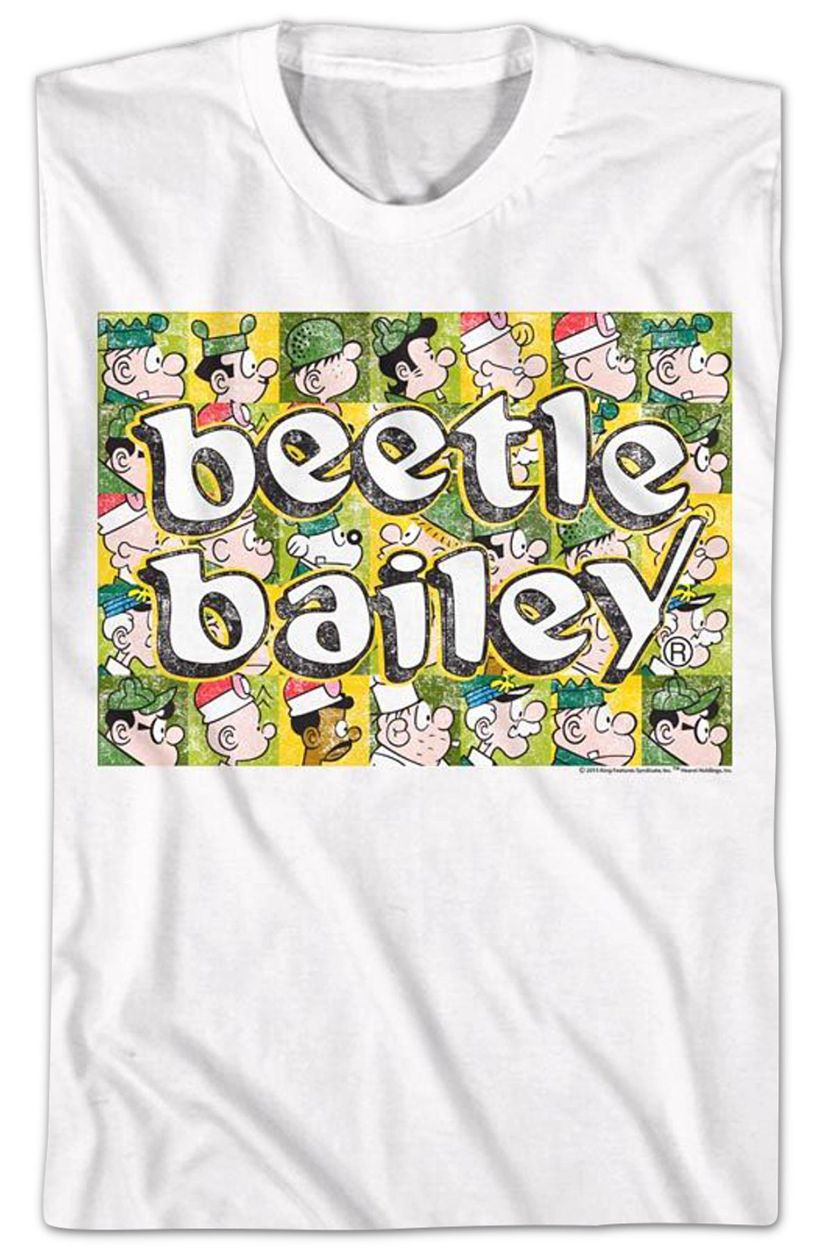 Character Collage Beetle Bailey T-Shirt product image 2