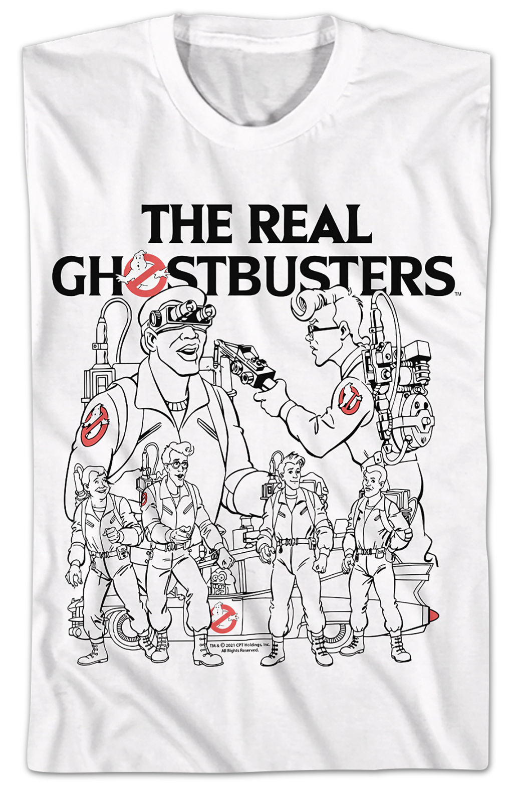 Character Sketches Real Ghostbusters T-Shirt product image 2