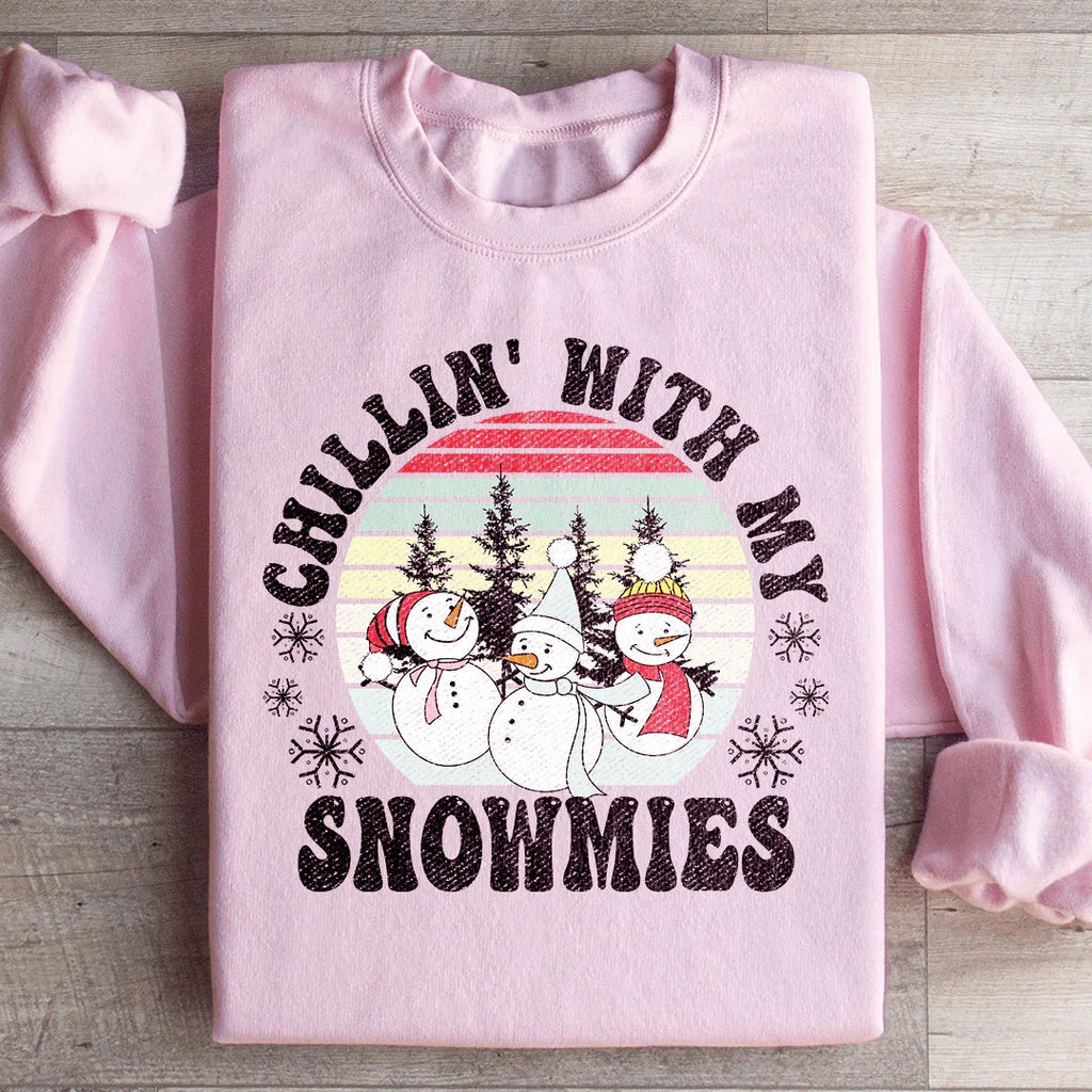 Chillin' With My Snowmies Sweatshirt product image 3