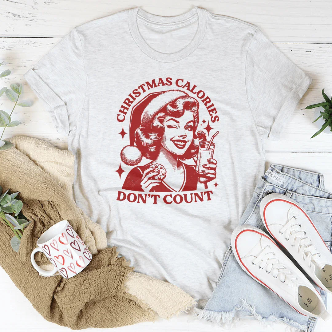 Christmas Calories Don't Count Tee product image 3