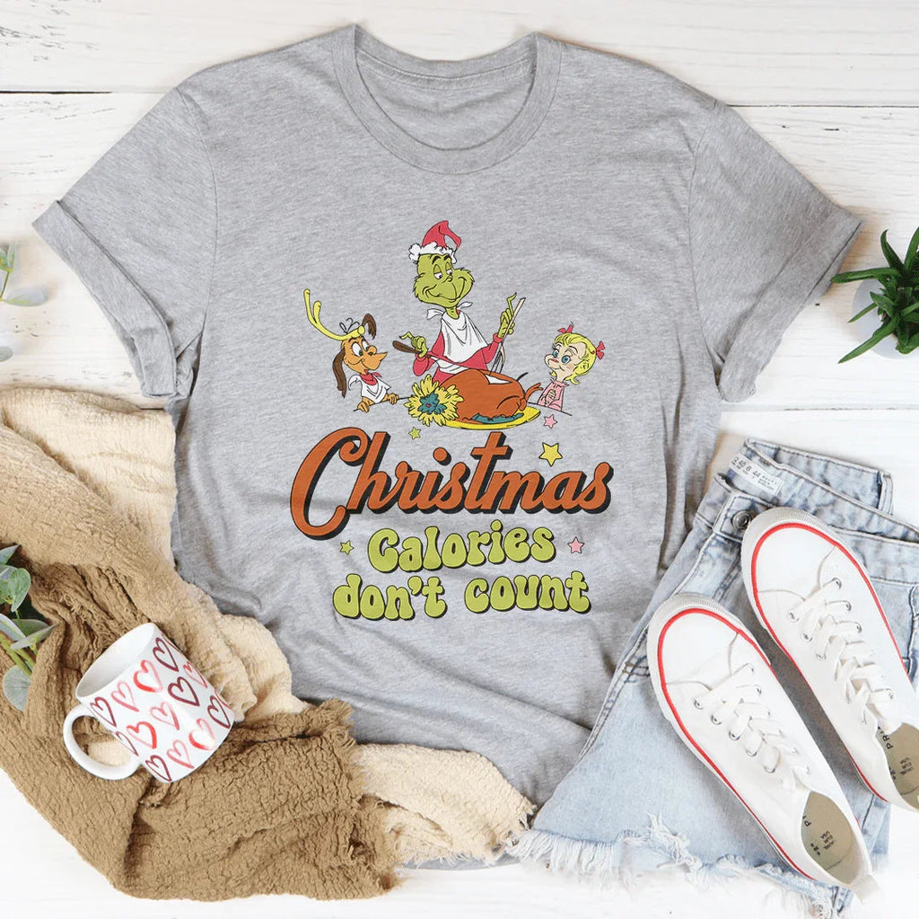 Christmas Calories Don't Count Tee product image 3