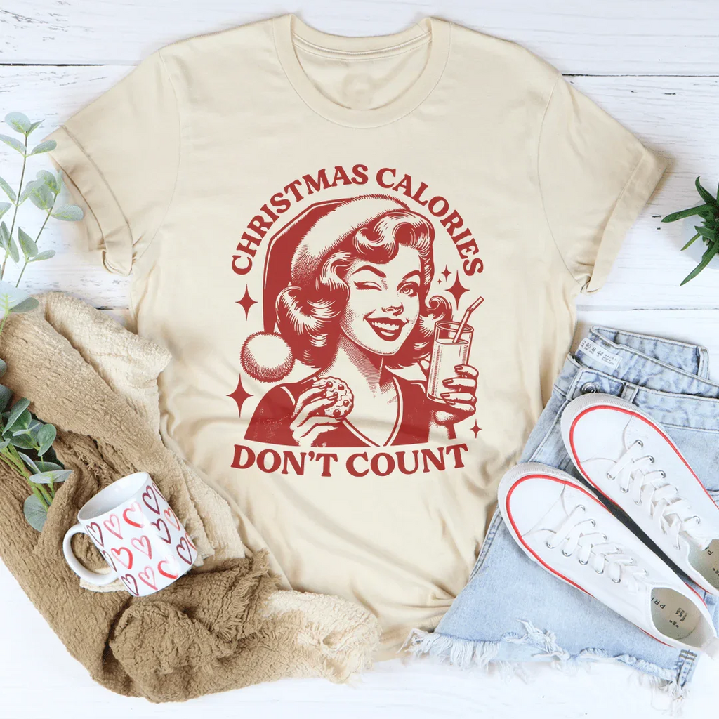 Christmas Calories Don't Count Tee product image 2