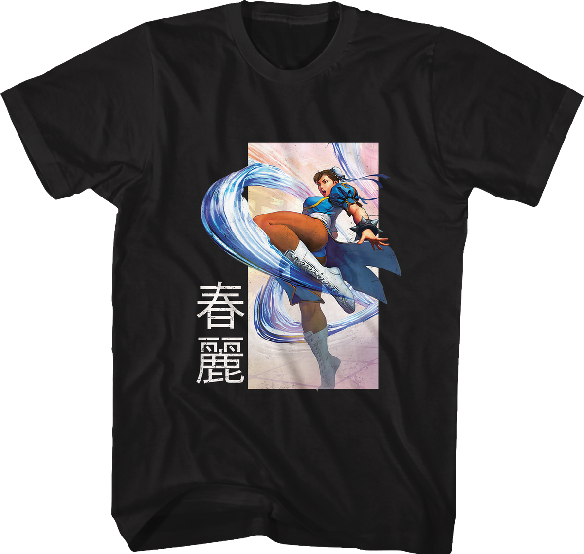 Chun-Li Hyakuretsukyaku Street Fighter T-Shirt product image 1