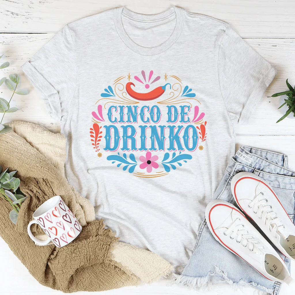 Cinco De Drinko Tee product image 4