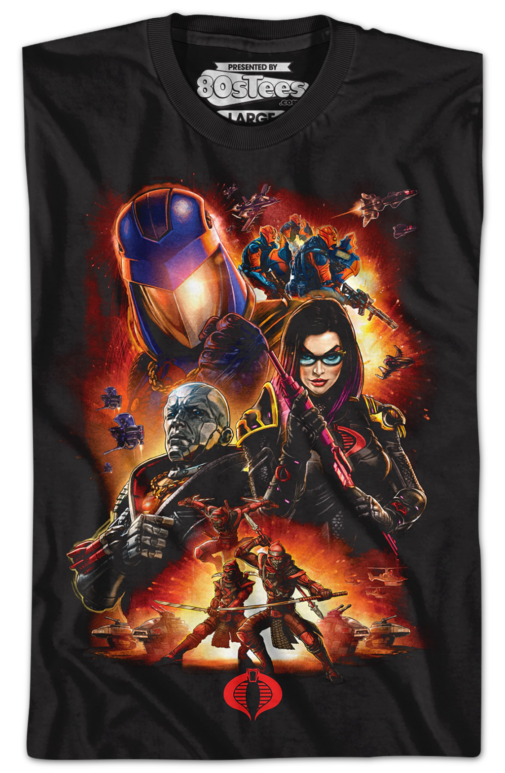 Classified Cobra Collage GI Joe T-Shirt product image 2