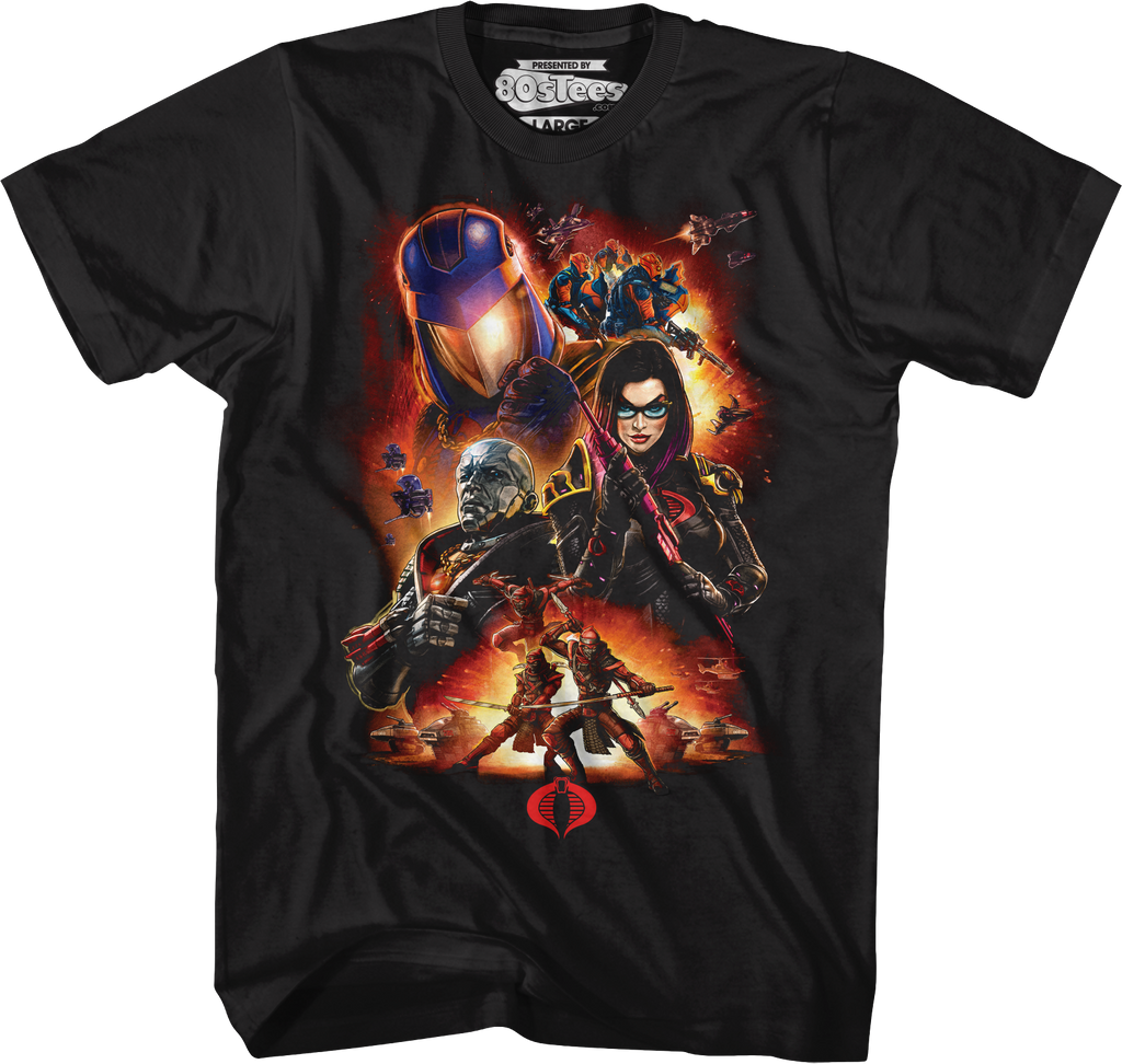 Classified Cobra Collage GI Joe T-Shirt product image 1