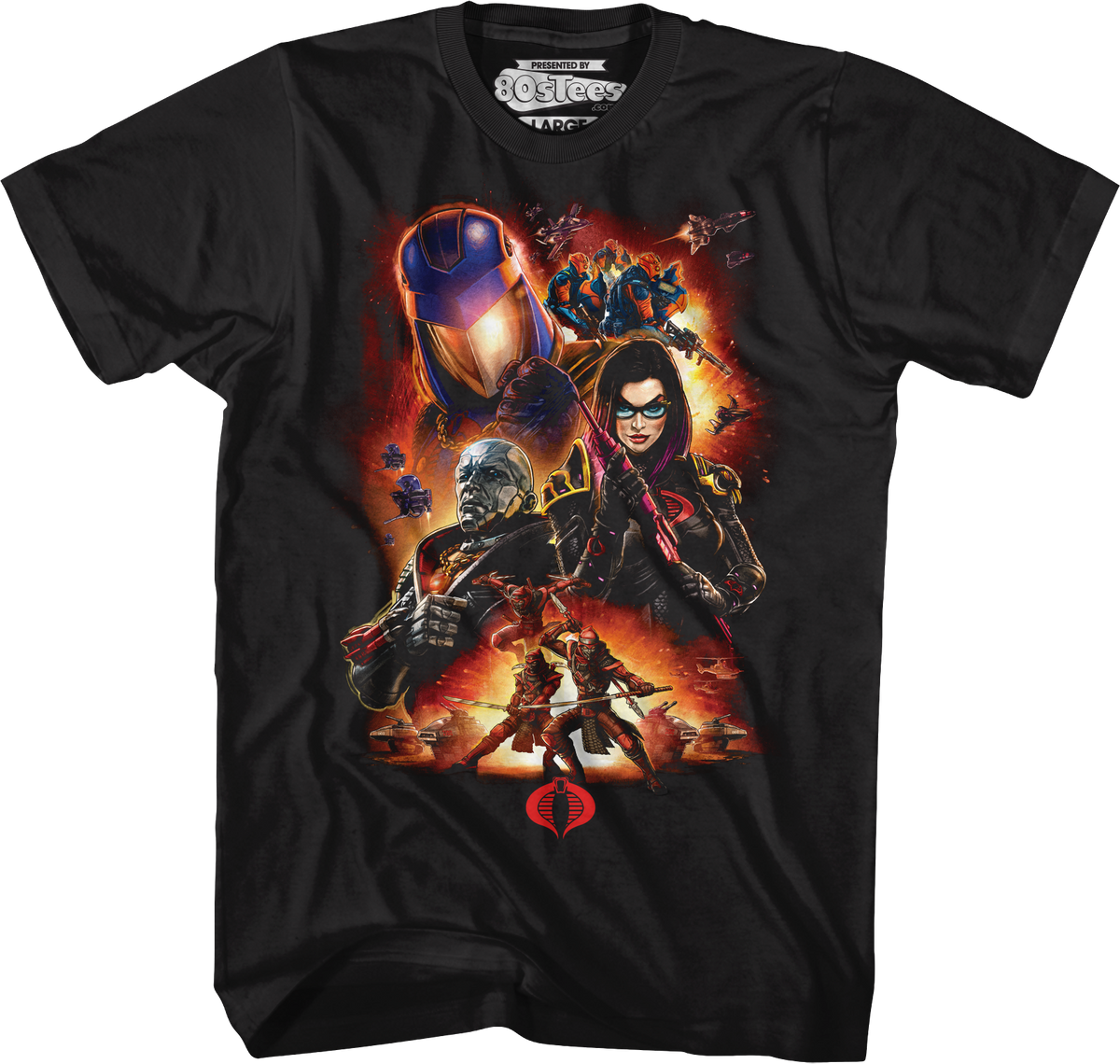 Classified Cobra Collage GI Joe T-Shirt product image 1