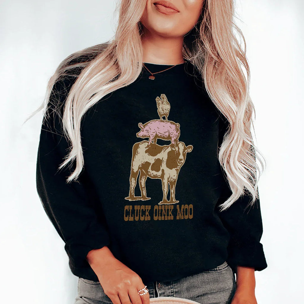 Cluck Oink Moo Tee product image 3
