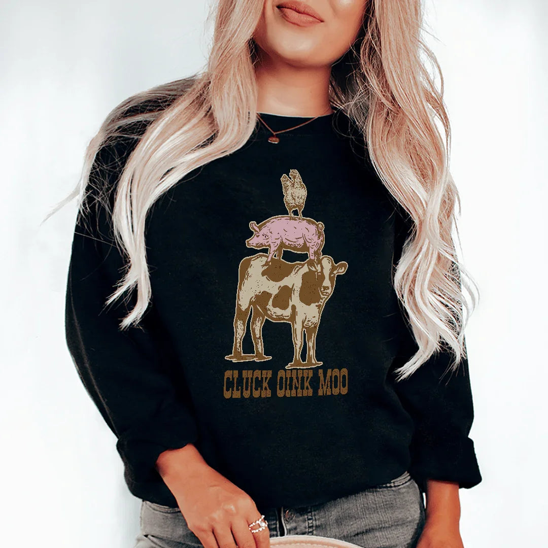 Cluck Oink Moo Tee product image 3