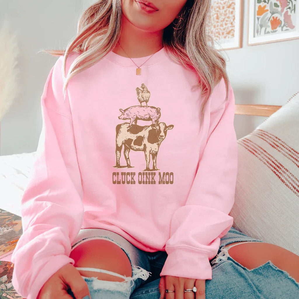 Cluck Oink Moo Tee product image 1