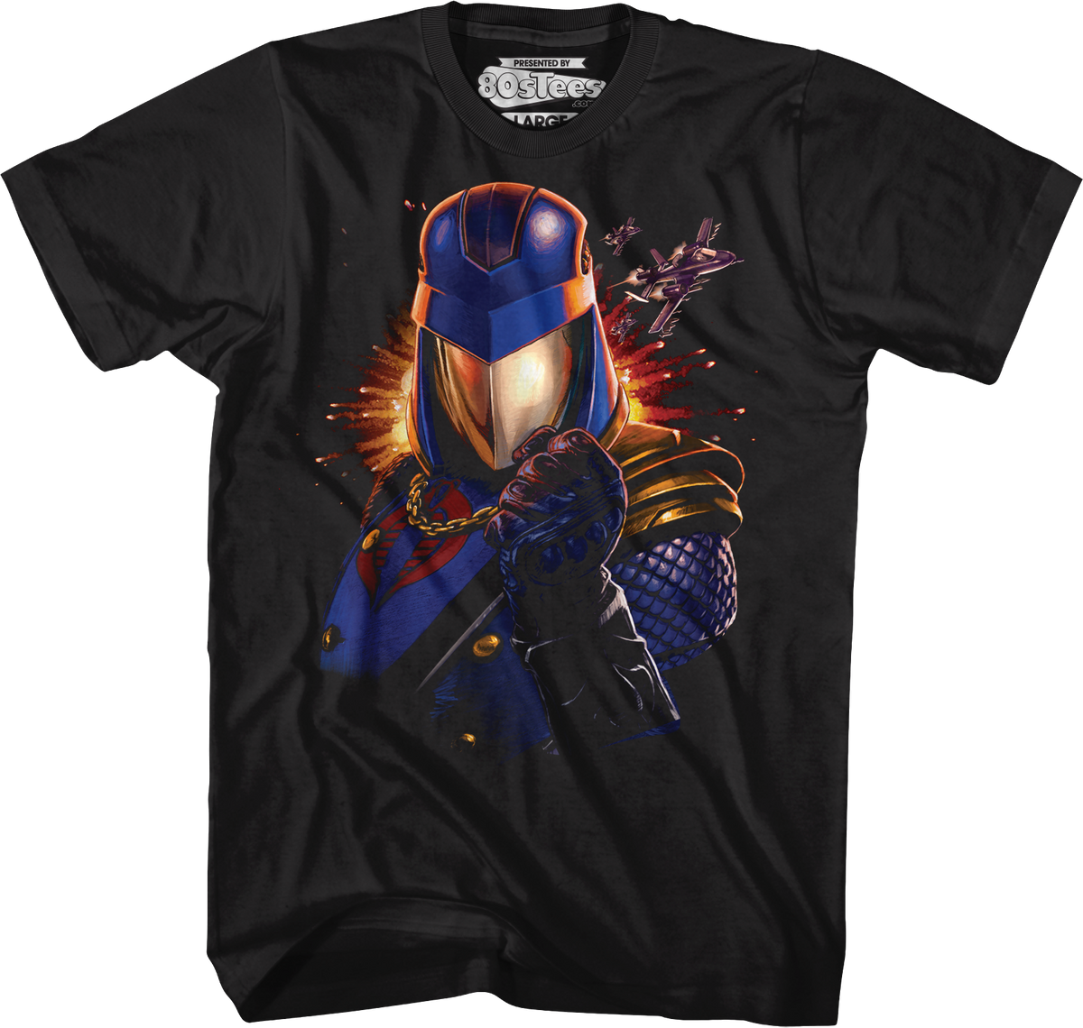 Cobra Commander Classified Attack Mode GI Joe T-Shirt product image 1