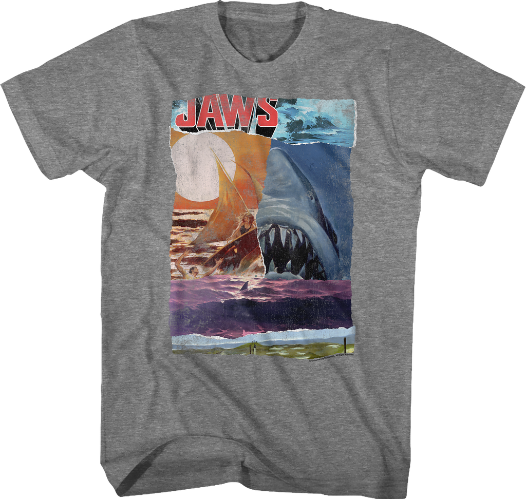 Collage Jaws T-Shirt product image 1