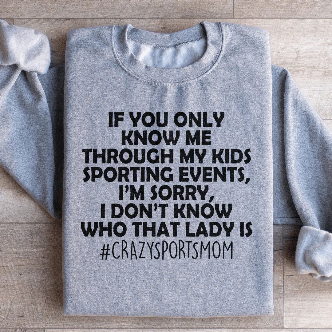 Crazy Sports Lady Sweatshirt product image 2