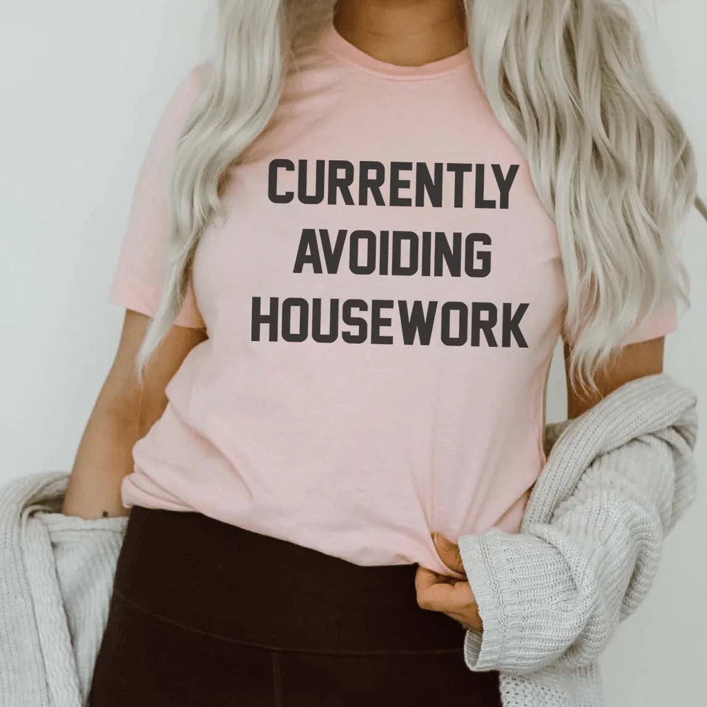Currently Avoiding Housework Tee product image 1