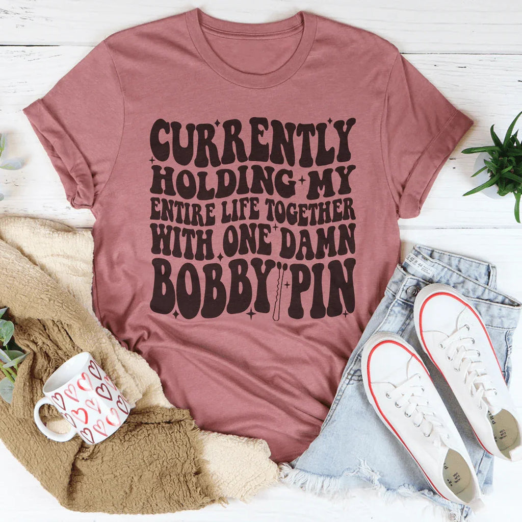 Currently Holding My Entire Life Together Tee product image 3