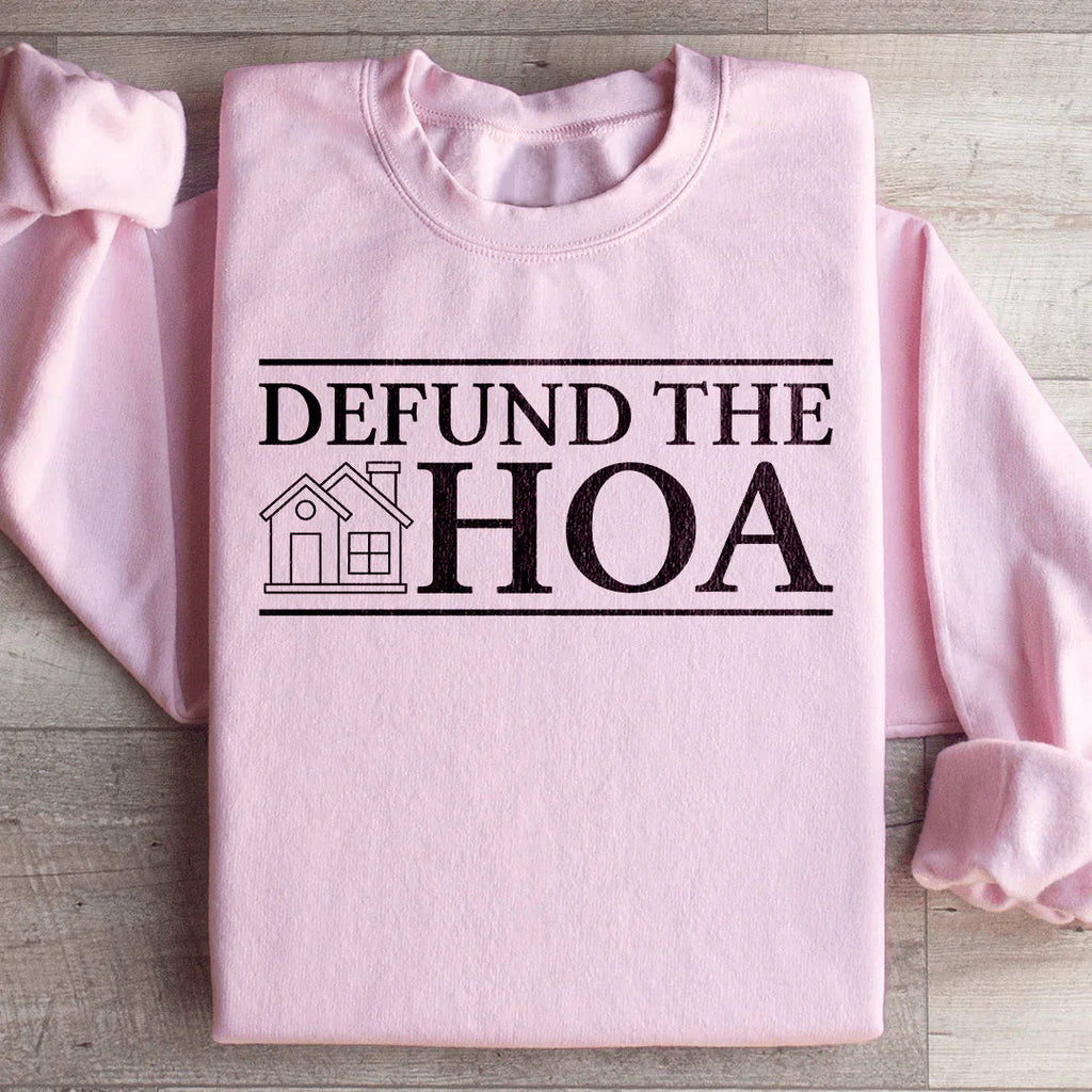 Suburban Humor Graphic Crewneck – "Defund The HOA" product image 4