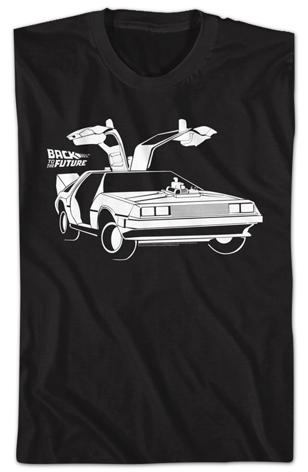 DeLorean Doors Back To The Future T-Shirt product image 2