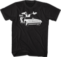 DeLorean Doors Back To The Future T-Shirt product image 1
