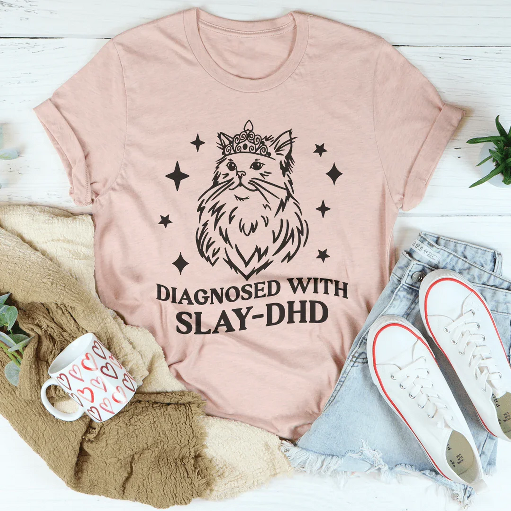 Diagnosed With Slay Dhd Tee product image 1
