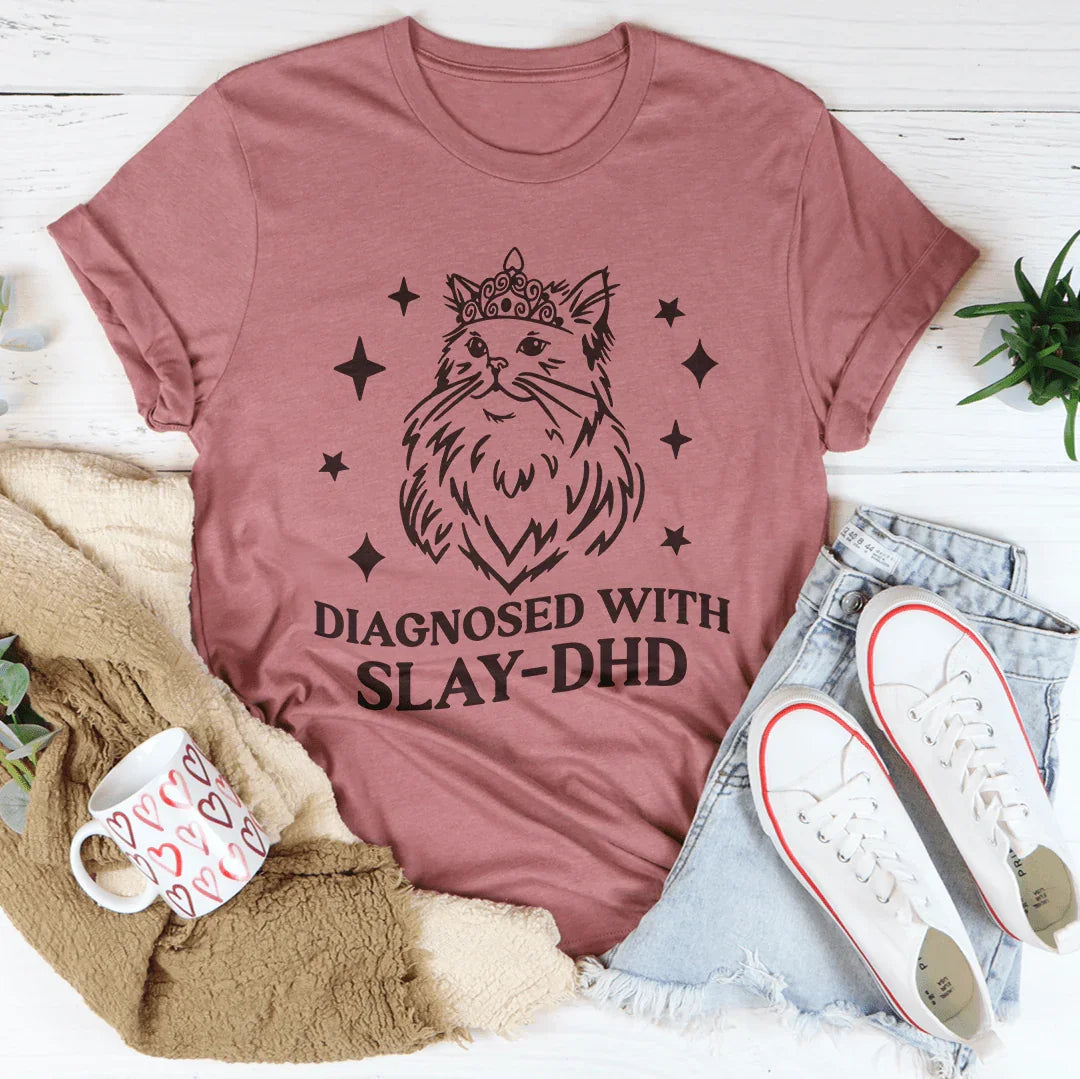 Diagnosed With Slay Dhd Tee product image 4