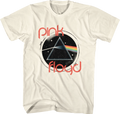 Distressed Circle Dark Side of the Moon Pink Floyd T-Shirt product image 1