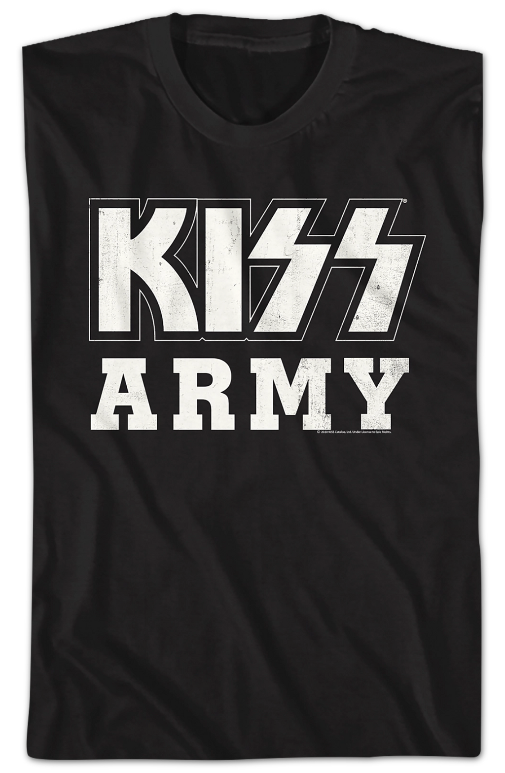 Distressed KISS Army Shirt product image 2