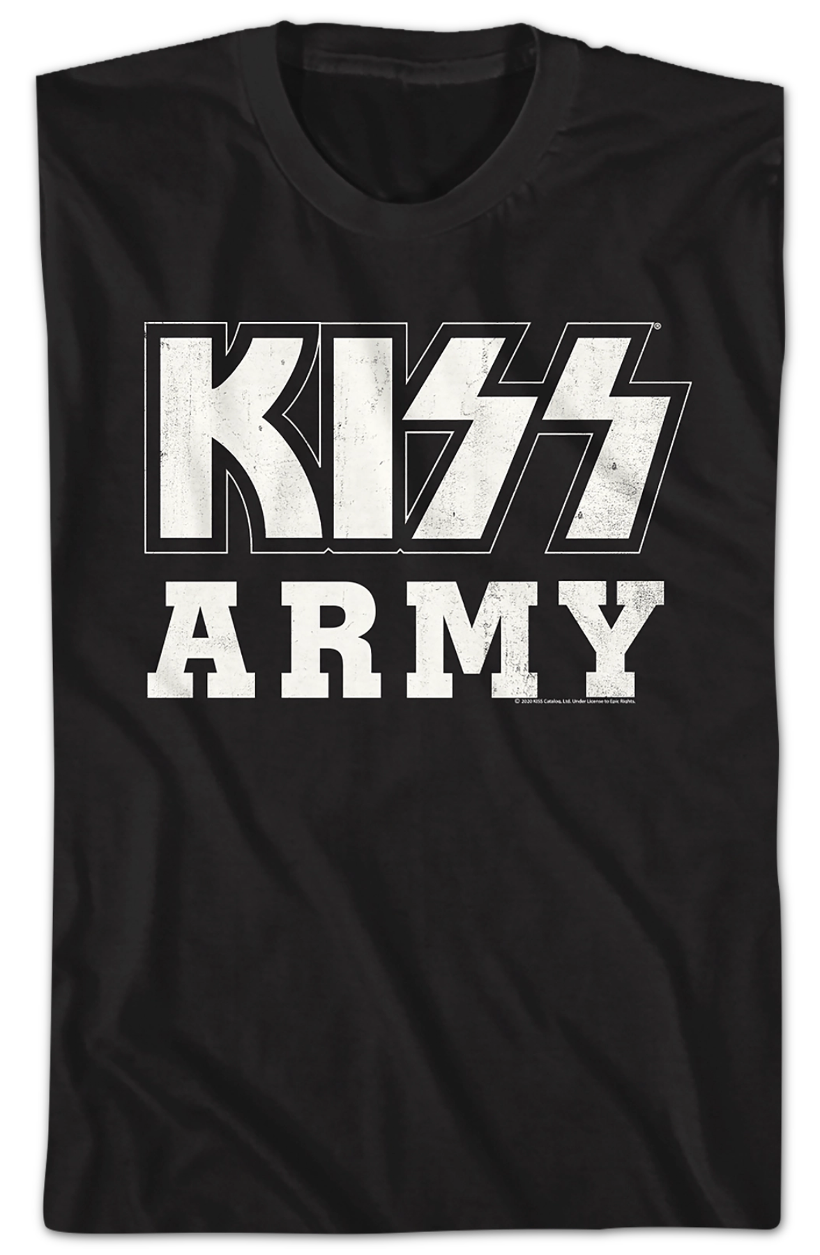 Distressed KISS Army Shirt product image 2