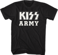 Distressed KISS Army Shirt product image 1