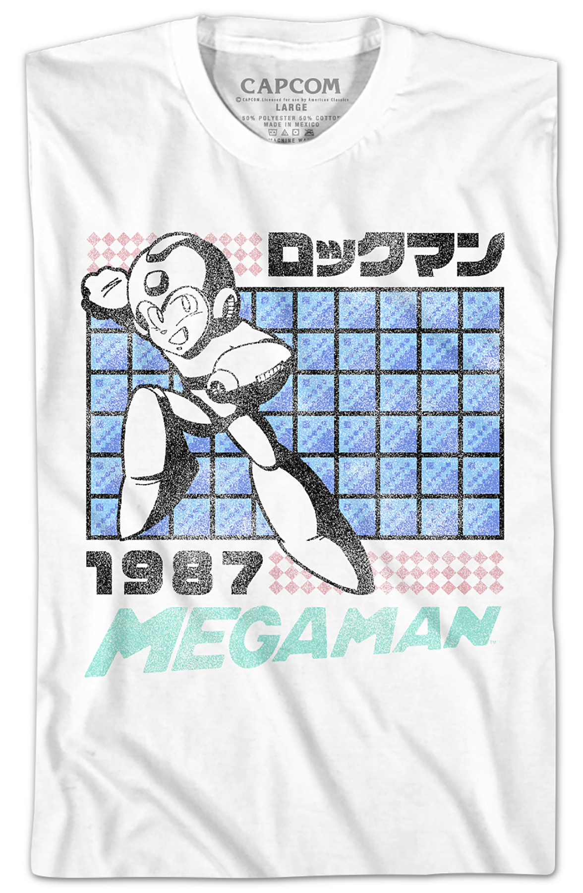 Distressed Mega Man T-Shirt product image 2
