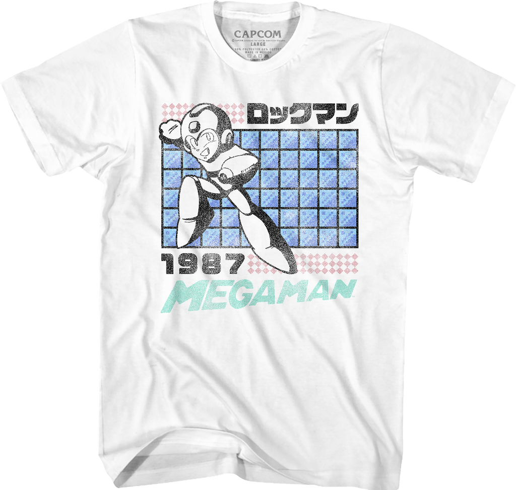 Distressed Mega Man T-Shirt product image 1