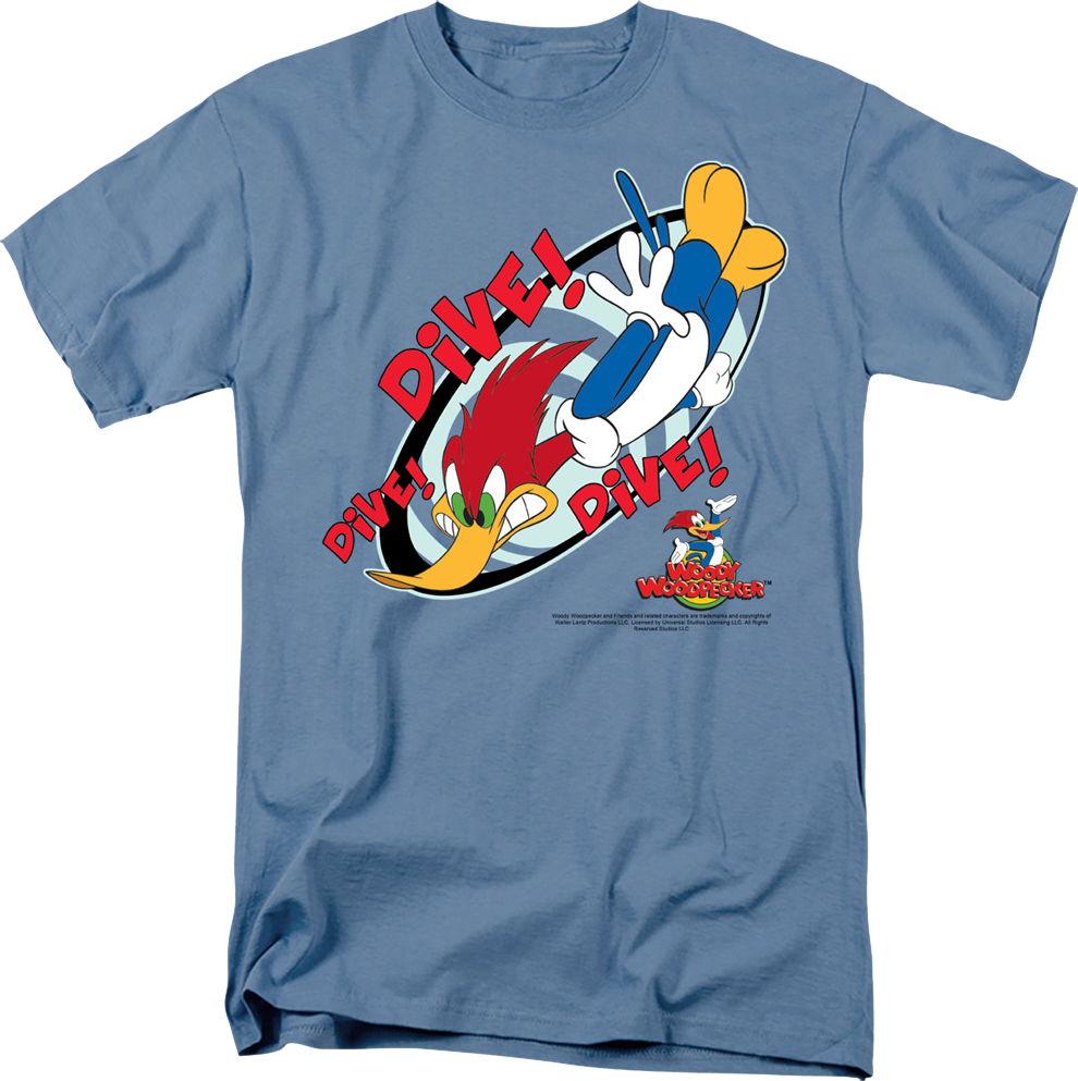 Dive Woody Woodpecker T-Shirt product image 1