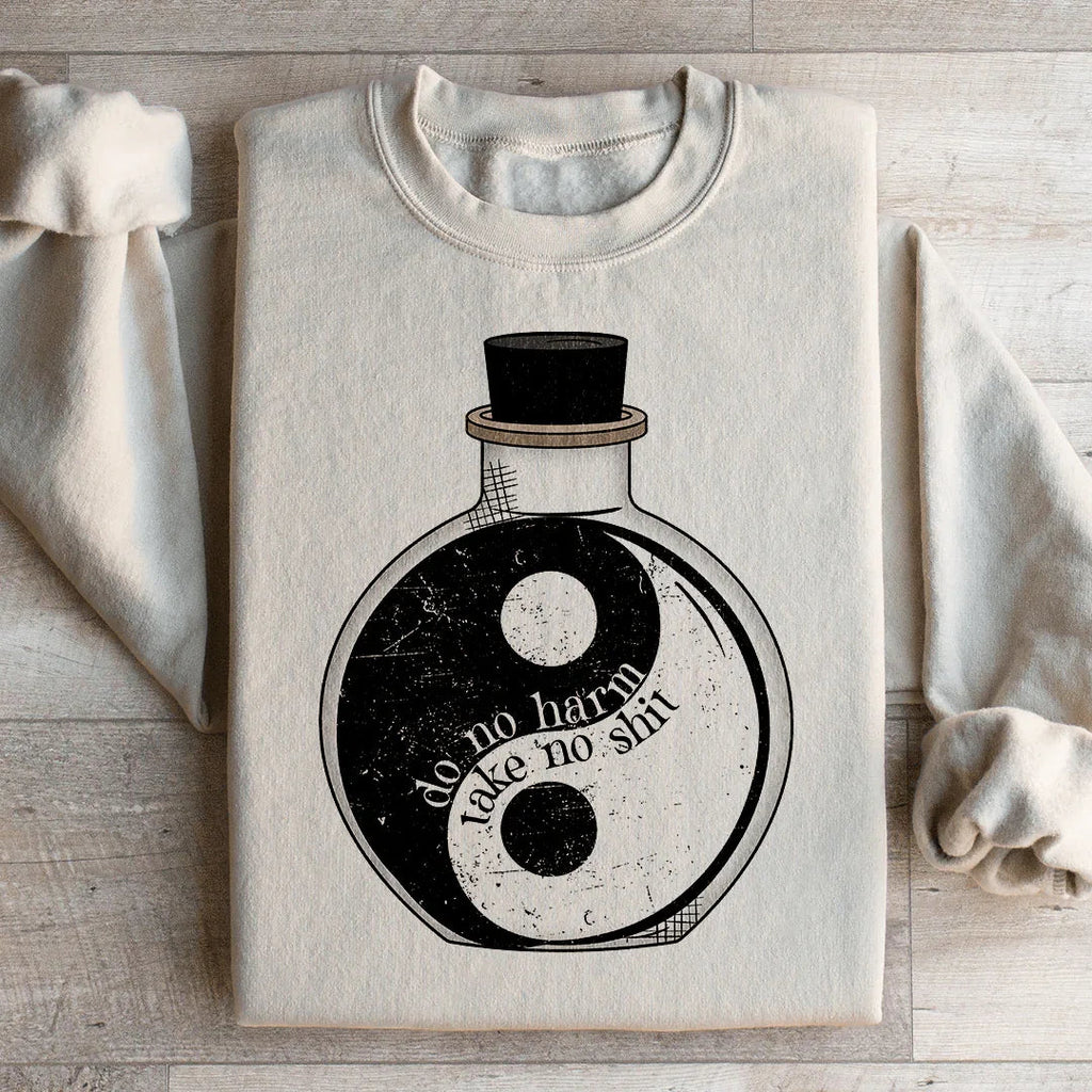 Do No Harm Yin & Yang Sweatshirt product image 2