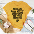 Dog Mom Sarcastic Shirt – "Dogs Are God's Way Of product image 1