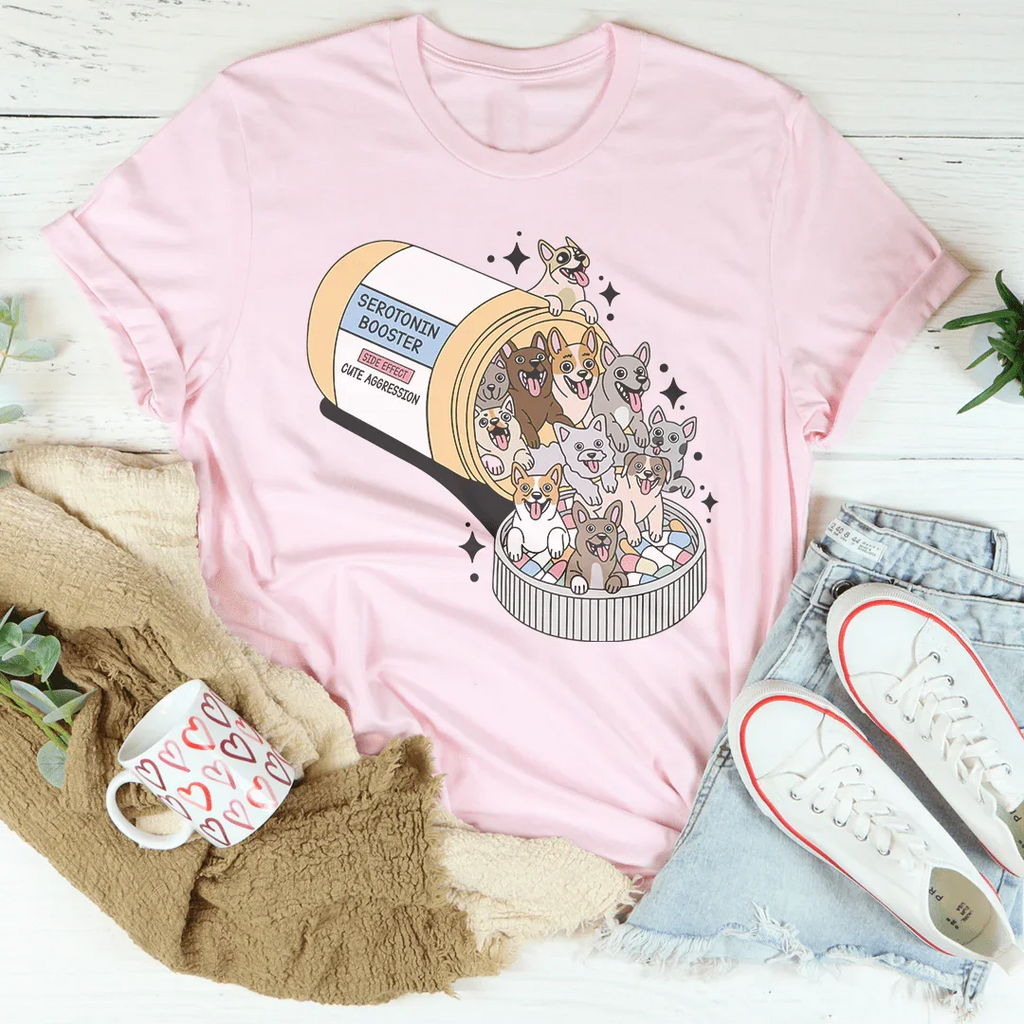 Dogs Happy Pills Tee product image 1