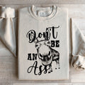 Don't Be An Ass Donkey Sweatshirt product image 1