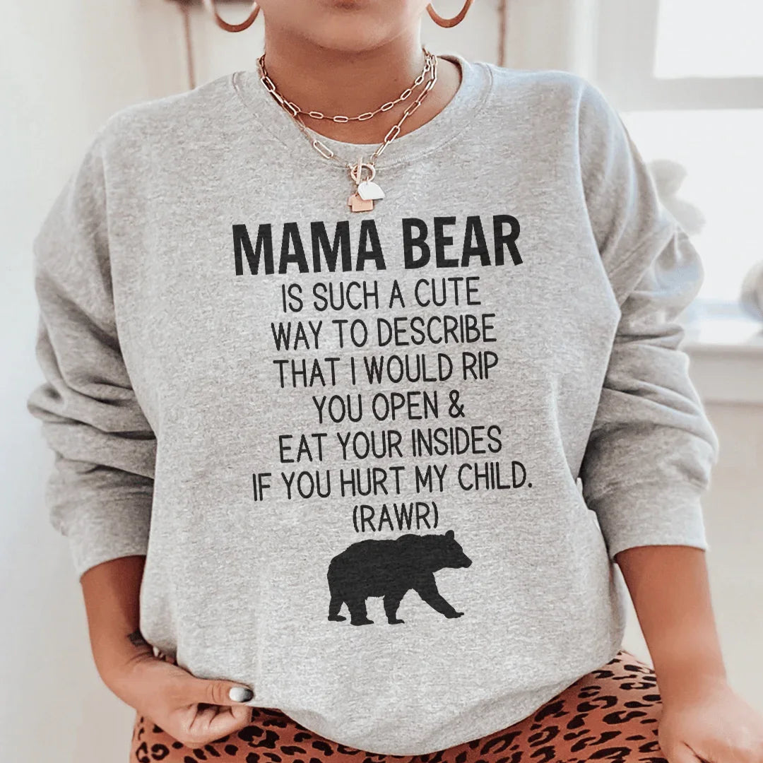 Don't Mess With Mama Bear Sweatshirt product image 2