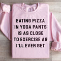 Eating Pizza Sweatshirt product image 1