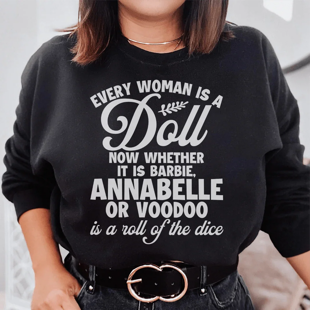 Every Woman Is A Doll Sweatshirt product image 2