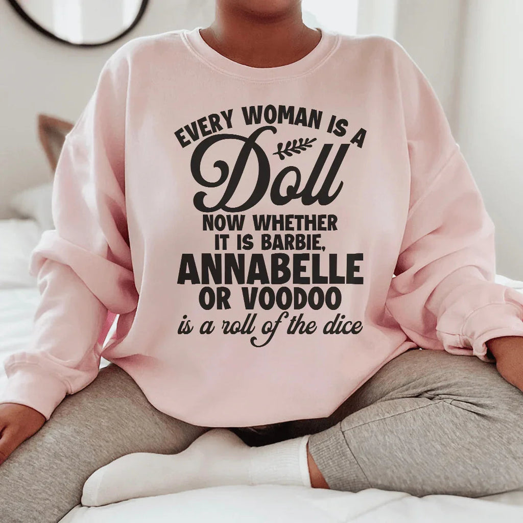 Every Woman Is A Doll Sweatshirt product image 3