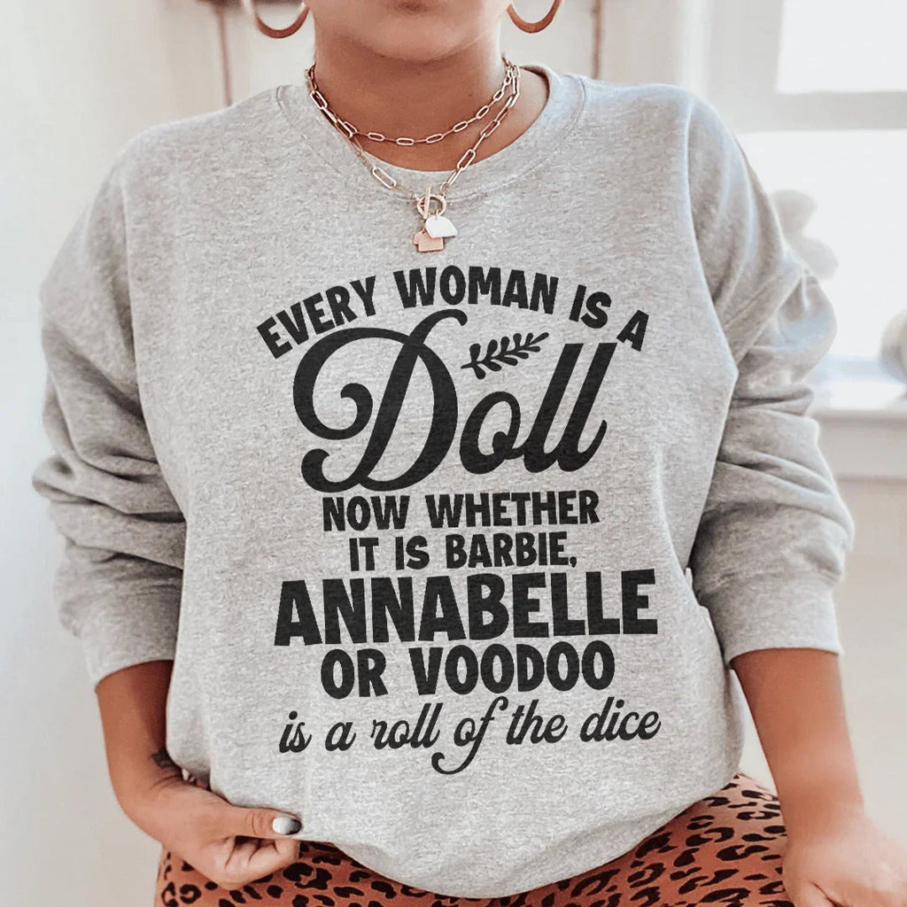 Every Woman Is A Doll Sweatshirt product image 1