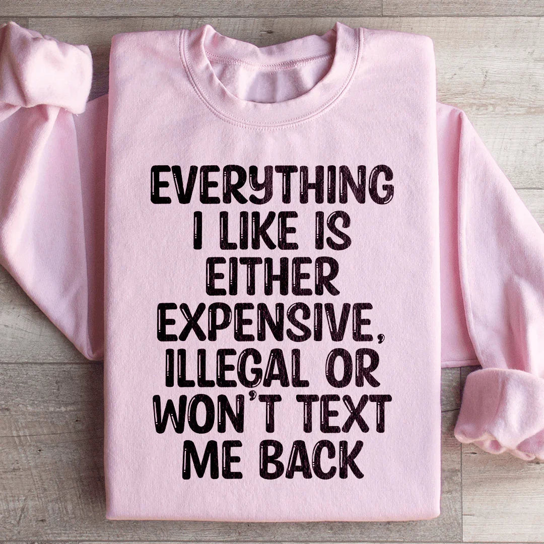 Everything I Like Sweatshirt product image 4