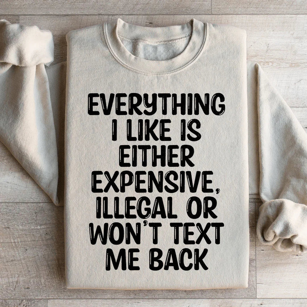 Everything I Like Sweatshirt product image 2