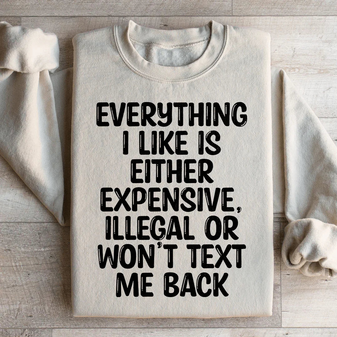 Everything I Like Sweatshirt product image 2